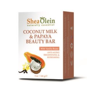 Shea Olein: Coconut Milk & Papaya Soap - 5 oz.